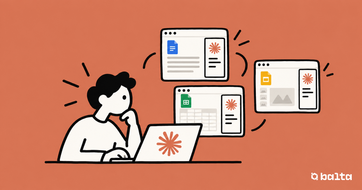 Claude no Google Docs, Sheets e Slides: como usar