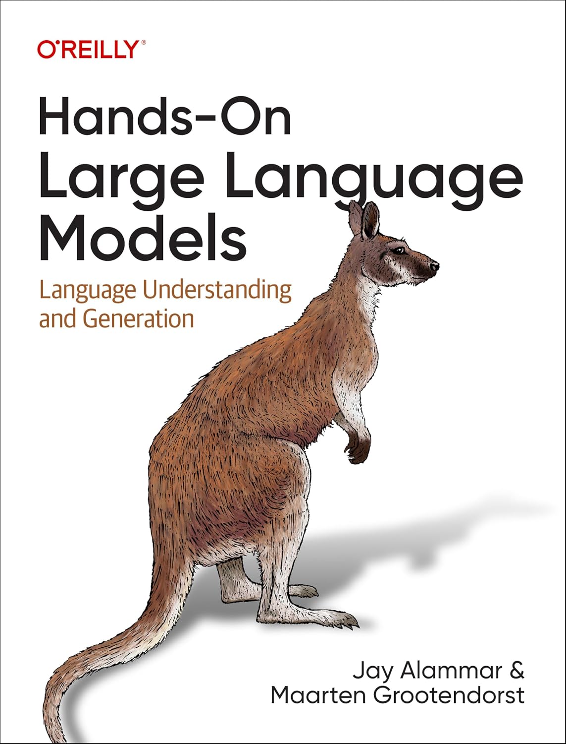 Capa do livro Hands-On Large Language Models, de Jay Alammar e Maarten Grootendorst