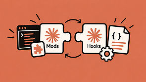 Mods e hooks no Claude Code: diferenças e quando usar
