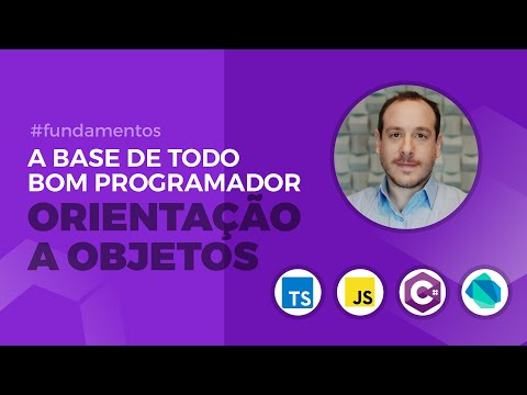 Capa do vídeo A base do programador sobre orientação a objetos, sobrescrita e sobrecarga em C#, JavaScript, TypeScript e Dart