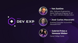 balta.io Dev Experience - Dia 2 - Yan Justino, Macoratti e Código Fonte TV