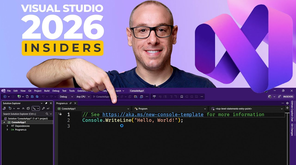 A maior mudança do Visual Studio - VS 2026