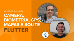 Criando app com Flutter - câmera biometria gps maps sqlite