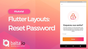 Flutter Layouts - Tela de Restauração de Senha