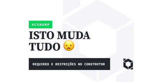 Nova forma de tornar propriedades obrigatórias no C# 11