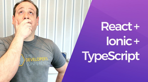 React com Ionic e TypeScript 😲