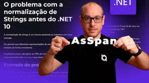 String Normalization com SPAN